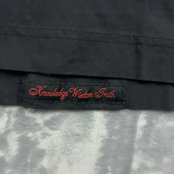 Robert Graham Shirt Men's Size XL Black Classic Fit Polo Embroidered  Skull Logo - Picture 5 of 9